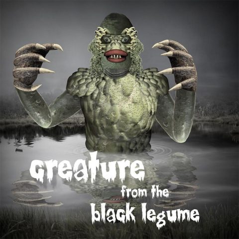 Creature from the black legume (Framed)