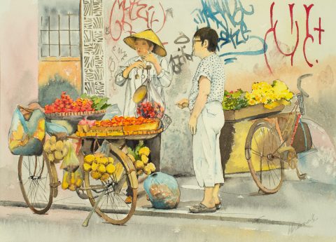 Fruit Seller - Hanoi