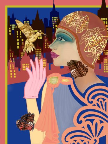 Flapper in the City - Limited Edition of 6
