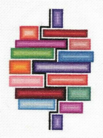 Stepping stones (Cross stitch on 14 count Aida)
